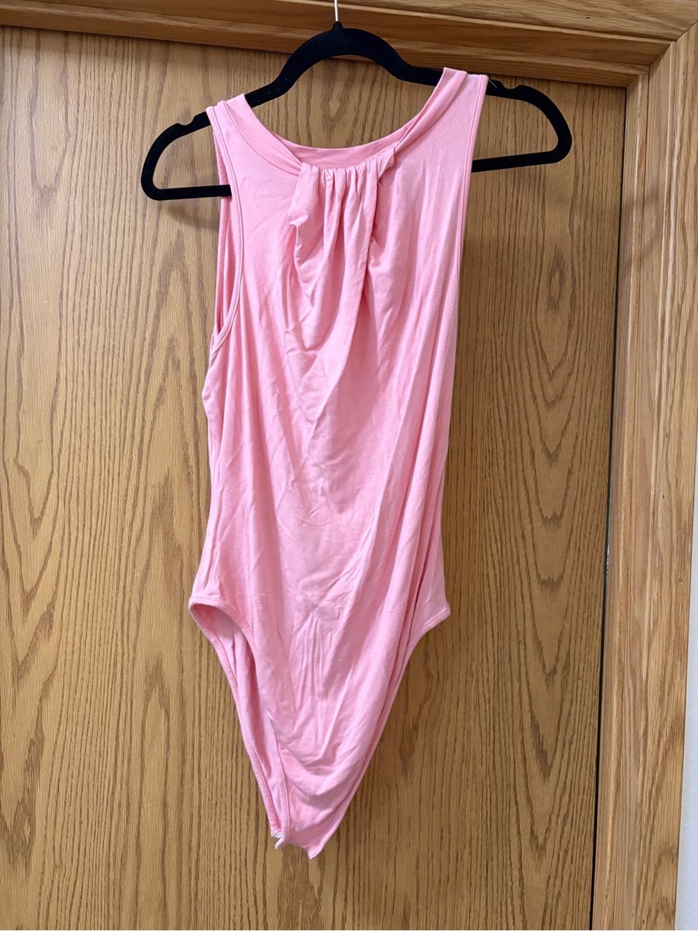 Sleeveless Pink Bodysuit